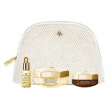 Guerlain Abeille Royale Honey Treatment Day Cream 50ml + Night Cream 15ml + Advanced Youth Watery Oil 5ml + Pouch