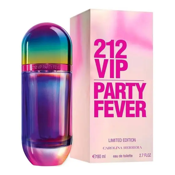 Carolina Herrera 212 Vip Party Fever Limited Edition For Women Eau De Toilette 80ml, 2 image