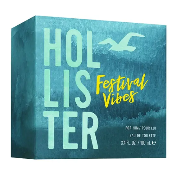 Hollister Festival Vibes For Him Eau De Toilette 100ml, 3 image