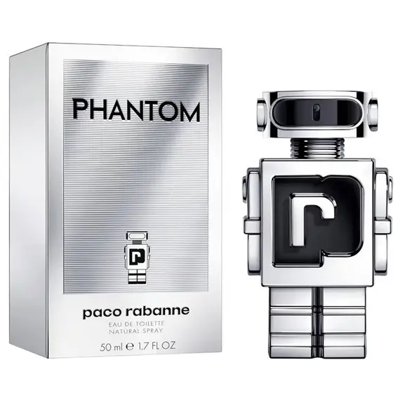 Paco Rabanne Phantom For Men Eau De Toilette 50ml, 2 image