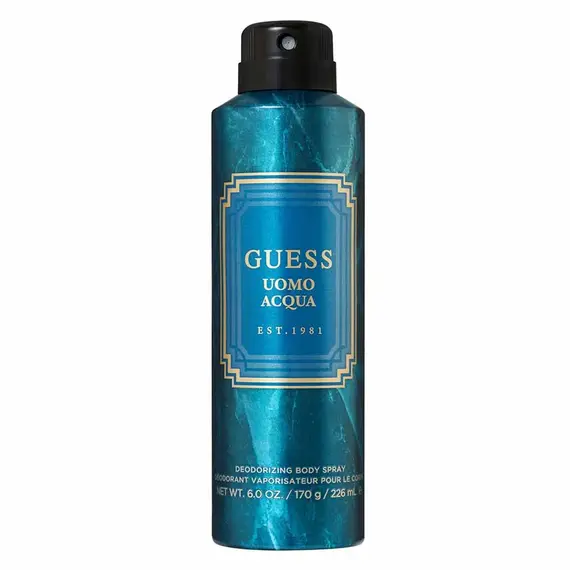 Guess Uomo Acqua For Men Body Spray 226ml