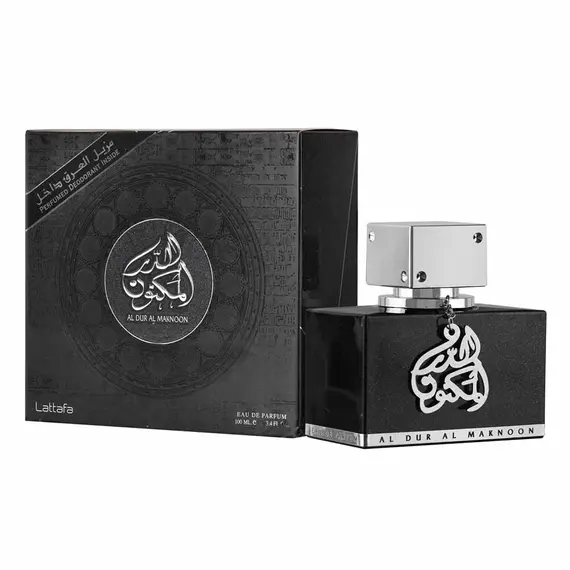 Lattafa Al Dur Al Maknoon Silver Eau de Parfum 100ml, 2 image